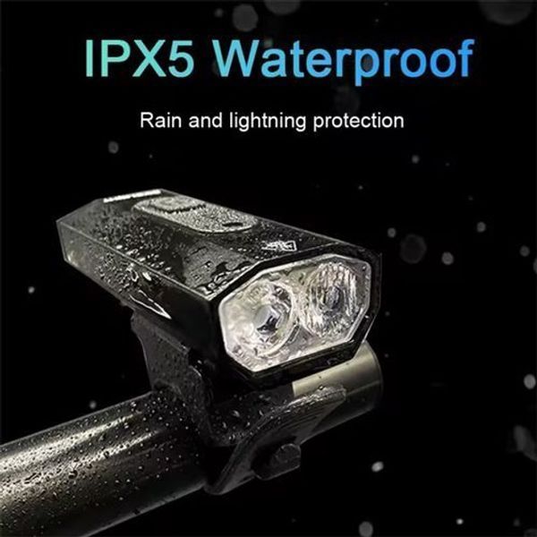 Велофонарь BK-08/01 Pro-2XPE, Фонарик для катания на велосипеде, Велосипедный фонарь с фиксацией на руль 00016752 фото