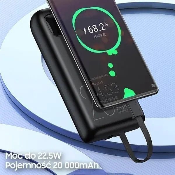 Павербанк AWEI P13K/9610 22,5W Зарядний пристрій 20 000 mah 00018201 фото