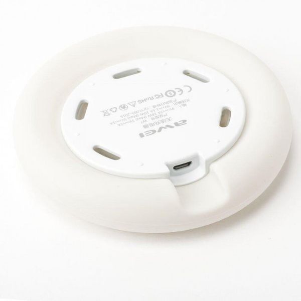 Бездротова зарядка з підсвічуванням 7 кольорів 10W 7 COLOR Awei W7 + WIRELESS CHARGE 00017723 фото