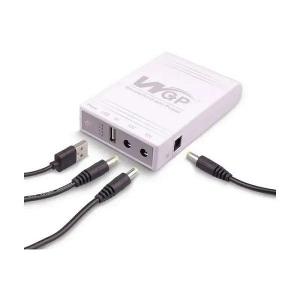 Джерело безперебійного живлення для роутера 10400Mah, USB виходи, DC 5V, 9V, 12V. ДБЖ для Роутерів 00017498 фото