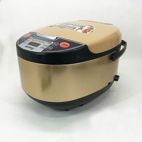 Мультиварка Rainberg RB-6207 З Фритюрницею, 12 Програм, скороварка пароварка мультиварка. Колір бежевий 00018660 фото