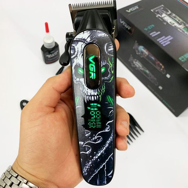 Акумуляторна машинка для стрижки VGR V-279 GREEN 00014844 фото
