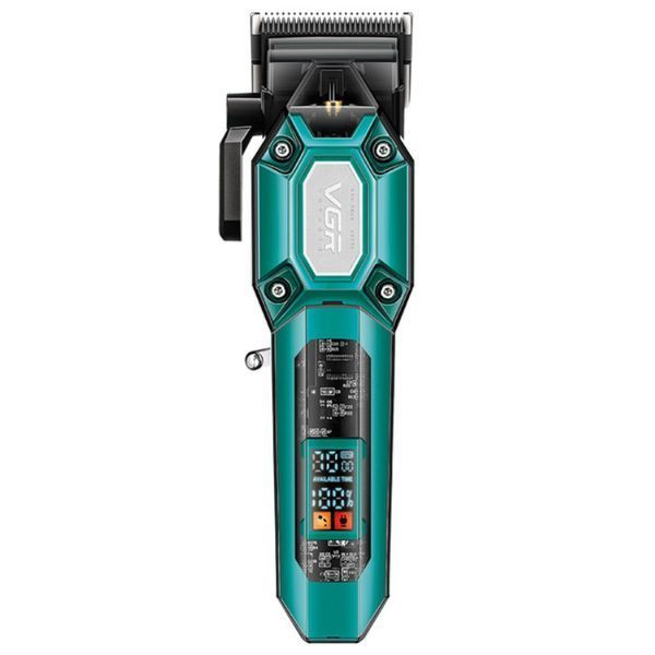 Аккумуляторная машинка для стрижки VGR V-600. Цвет: зеленый 00014794 фото