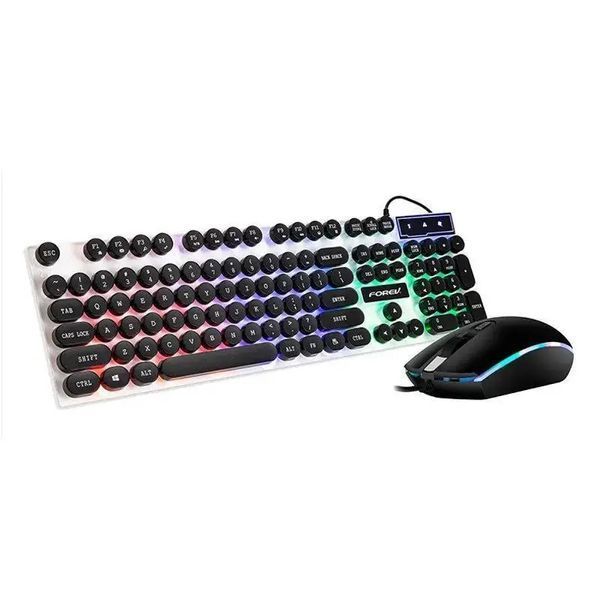 Комплект игровой клавиатуры и мыши с подсветкой FOREV FV-Q90 00017416 фото