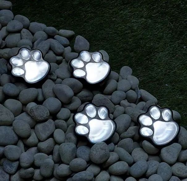 Светильник Solar Paw Print Lights на солнечной батарее 4 шт 00022167 фото