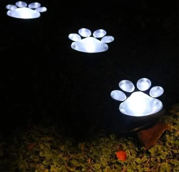 Светильник Solar Paw Print Lights на солнечной батарее 4 шт 00022167 фото
