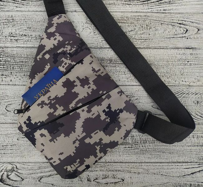 Мужская сумка мессенджер через плечо Cross Body 4634 мини рюкзак антивор для телефона ключей и документов Камуфляж 00018484 фото