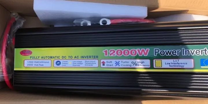 Перетворювач (інвертор) 12V-220V 12000W 00018005 фото
