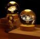 Світлодіодна кришталева куля, декоративна універсальна 3D нічниця, кришталева куля "Супутник" 00023177 фото 7