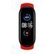 Фитнес браслет Smart Watch M5 Band Classic Black смарт часы-трекер. Цвет: красный 00022401 фото 9