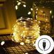Гирлянда нить USB светодиодная для дома Роса Теплый белый 10 м 00024757 фото 2