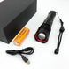 Ручной фонарик PLD-6606 White Laser LED PM50-TG, работает от аккумулятора, сверхмощный фонарик 00023402 фото 7