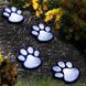 Светильник Solar Paw Print Lights на солнечной батарее 4 шт 00022167 фото 1