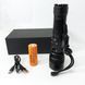 Ручной фонарик PLD-6606 White Laser LED PM50-TG, работает от аккумулятора, сверхмощный фонарик 00023402 фото 2
