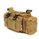 Сумка - подсумок тактическая поясная Tactical военная, сумка нагрудная с ремнем на плечо 5 литров кордура 00018338 фото 16