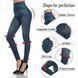 Джегинсы Синие Slim 'N Lift Caresse Jeans Джинсовые штаны Size S/М 00024012 фото 4