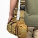 Сумка - подсумок тактическая поясная Tactical военная, сумка нагрудная с ремнем на плечо 5 литров кордура 00018338 фото 19