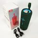 Портативна Bluetooth колонка TG619C FM-радіо USB/TF з ремінцем, колонка з акумулятором. Колір: зелений 00017217 фото 6