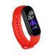 Фитнес браслет Smart Watch M5 Band Classic Black смарт часы-трекер. Цвет: красный 00022401 фото 10