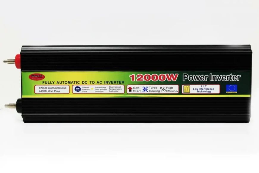 Перетворювач (інвертор) 12V-220V 12000W 00018005 фото