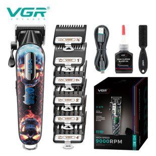 Аккумуляторная машинка для стрижки vgr v-279 red 00014845 фото