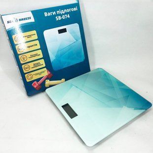 Весы напольные SeaBreeze SB-074, Весы для взвешивания людей, Весы бытовые напольные 00012565 фото