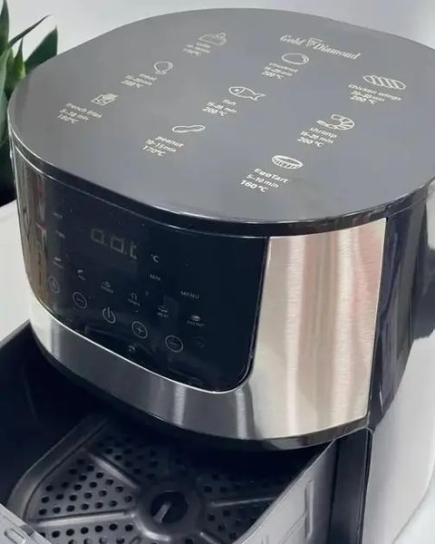 Аерофритюрниця безмасляна Dotvix TK-003010 з чашею на 8 л. 00021553 фото