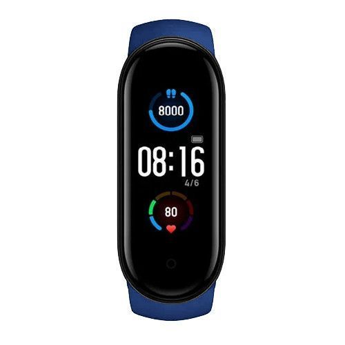 Фитнес браслет Smart Watch M5 Band Classic Black смарт часы-трекер. Цвет: синий 00022402 фото