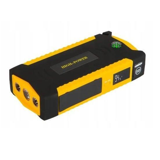 Пускозарядний пристрій на 50800 mAh для автомобільного акумулятора з індикацією заряду в кейсі 00017038 фото