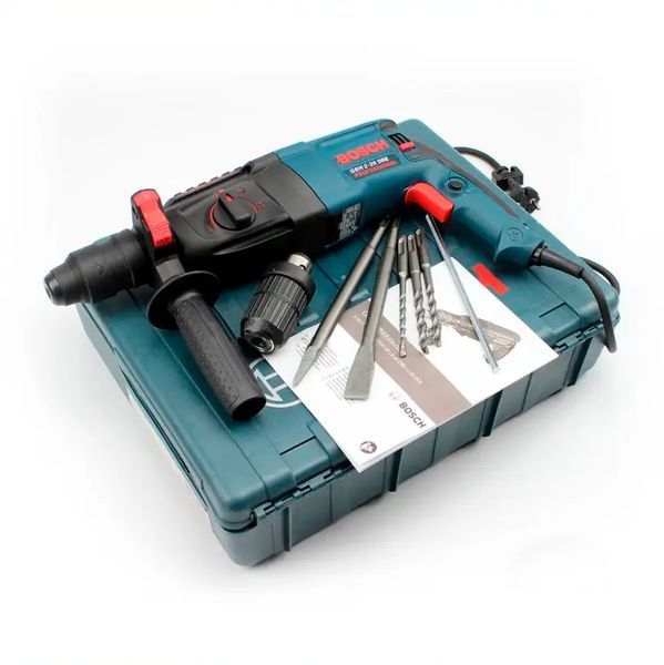 Перфоратор Bosch GBH 2-26 DRE (800 ВТ, 2.7 ДЖ), профессиональный перфоратор бош 00022775 фото