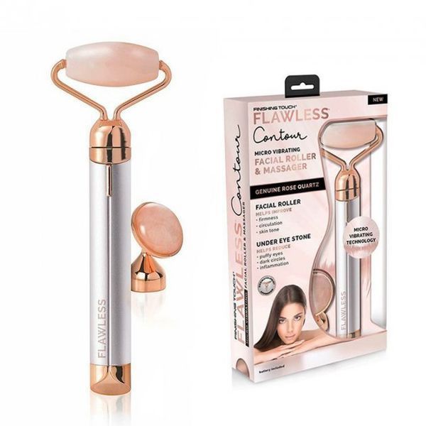 Електричний ролик масажер для обличчя Flawless Facial Roller Massager 00015593 фото