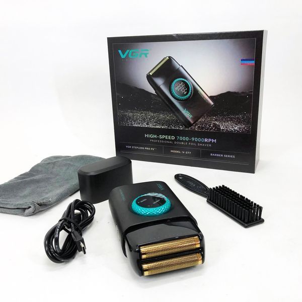 Электробритва VGR V-377 BLACK шейвер 00015479 фото