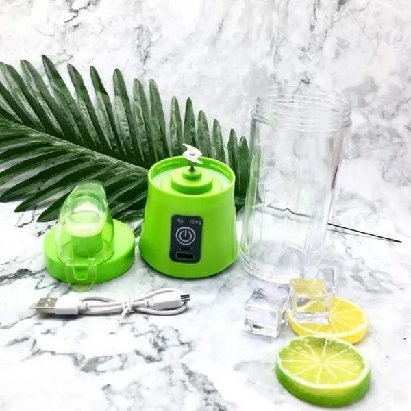 Фітнес-блендер Smart Juice Cup Fruits Портативний міксер, шейкер із USB-зарядкою 00019255 фото