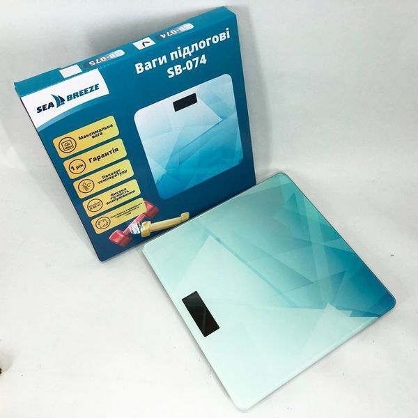 Весы напольные SeaBreeze SB-074, Весы для взвешивания людей, Весы бытовые напольные 00012565 фото