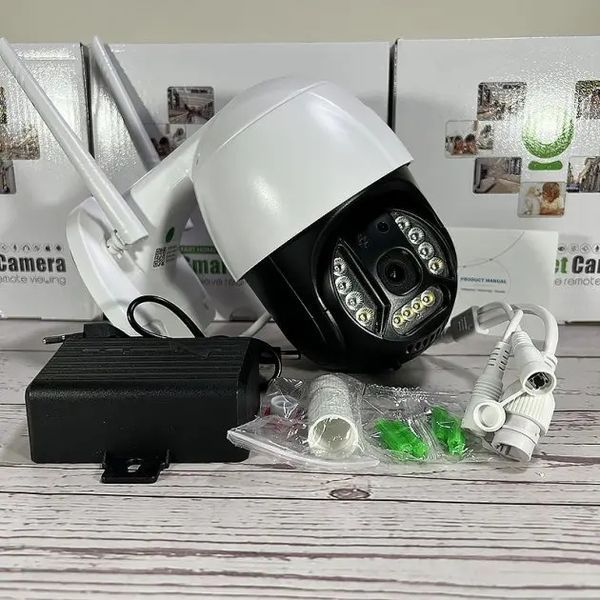 Поворотна Погодозахисна Сонячна Камера Безпеки SMAR 4G SOLAR CAM 1536P 00017356 фото