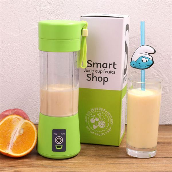 Блендер Smart Juice Cup Fruits USB. Цвет: синий 00019569 фото