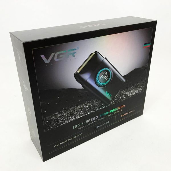 Электробритва VGR V-377 BLACK шейвер 00015479 фото