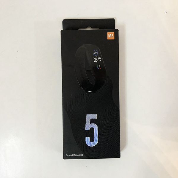 Фитнес браслет Smart Watch M5 Band Classic Black смарт часы-трекер. Цвет: синий 00022402 фото