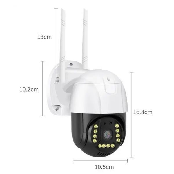 Поворотна Погодозахисна Сонячна Камера Безпеки SMAR 4G SOLAR CAM 1536P 00017356 фото
