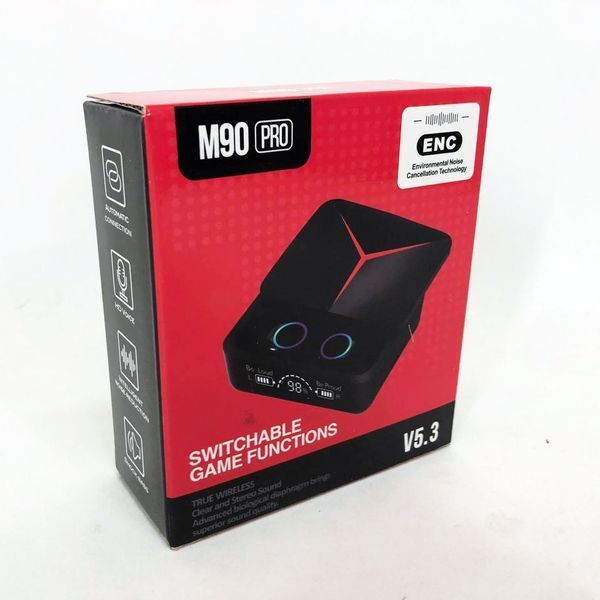 Беспроводные наушники M90 Pro True Wireless Earbuds 5.3, хорошие беспроводные наушники Bluetooth 00023860 фото