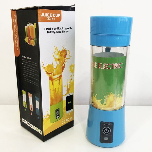 Блендер Smart Juice Cup Fruits USB. Цвет: синий 00019569 фото