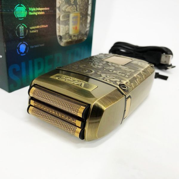 Електробритва-шейвер VGR V-336 LED Display чоловіча професійна для сухого та вологого гоління металева 00015349 фото