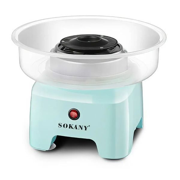 Апарат для виробництва цукрової вати Sokany 500W SK-520 рожевий 00024513 фото