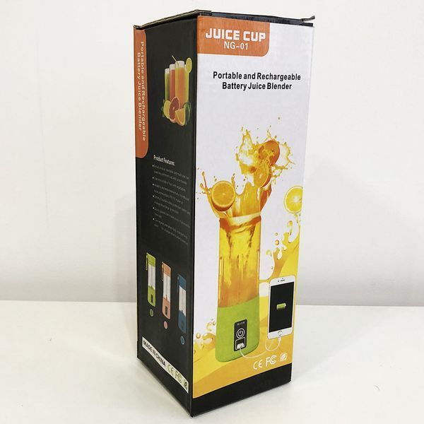 Блендер Smart Juice Cup Fruits USB. Цвет: синий 00019569 фото