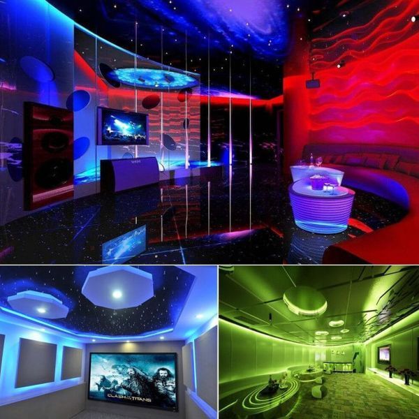 Светодиодная лента SMD 5050 RGB LED 5 м IP65 с bluetooth контролем. подключение 220V 00022871 фото