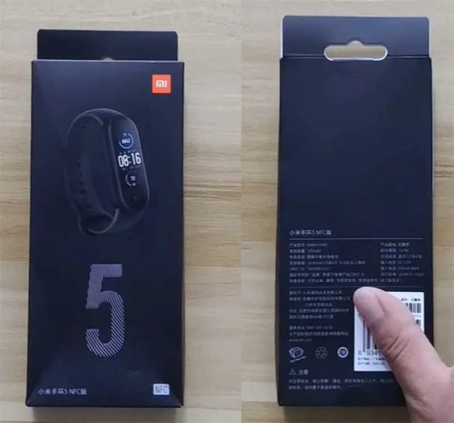 Фітнес браслет Xiaomi Mi Band M5 Смарт годинник для спорту 00022393 фото