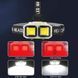 Ліхтар налобний акумуляторний Bailong HX-816 2COB(white+red) вологозахист, Ліхтар на голову для бігу 00023361 фото 7