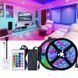 Светодиодная лента SMD 5050 RGB LED 5 м IP65 с bluetooth контролем. подключение 220V 00022871 фото 41