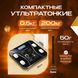 Умные напольные смарт-весы ty-619 электронные с приложением на телефон lcd-дисплей закаленное стекло 00012554 фото 10