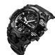 Часы наручные мужские SKMEI 1586BK BLACK, водонепроницаемые мужские часы, часы спортивные. Цвет: черный 00022048 фото 5